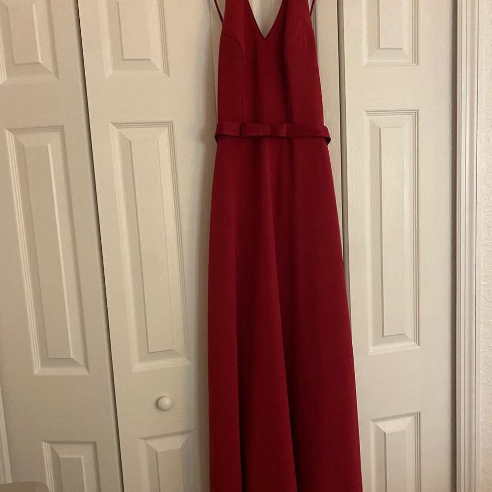 Bari Jay Bridesmaid style A line dress